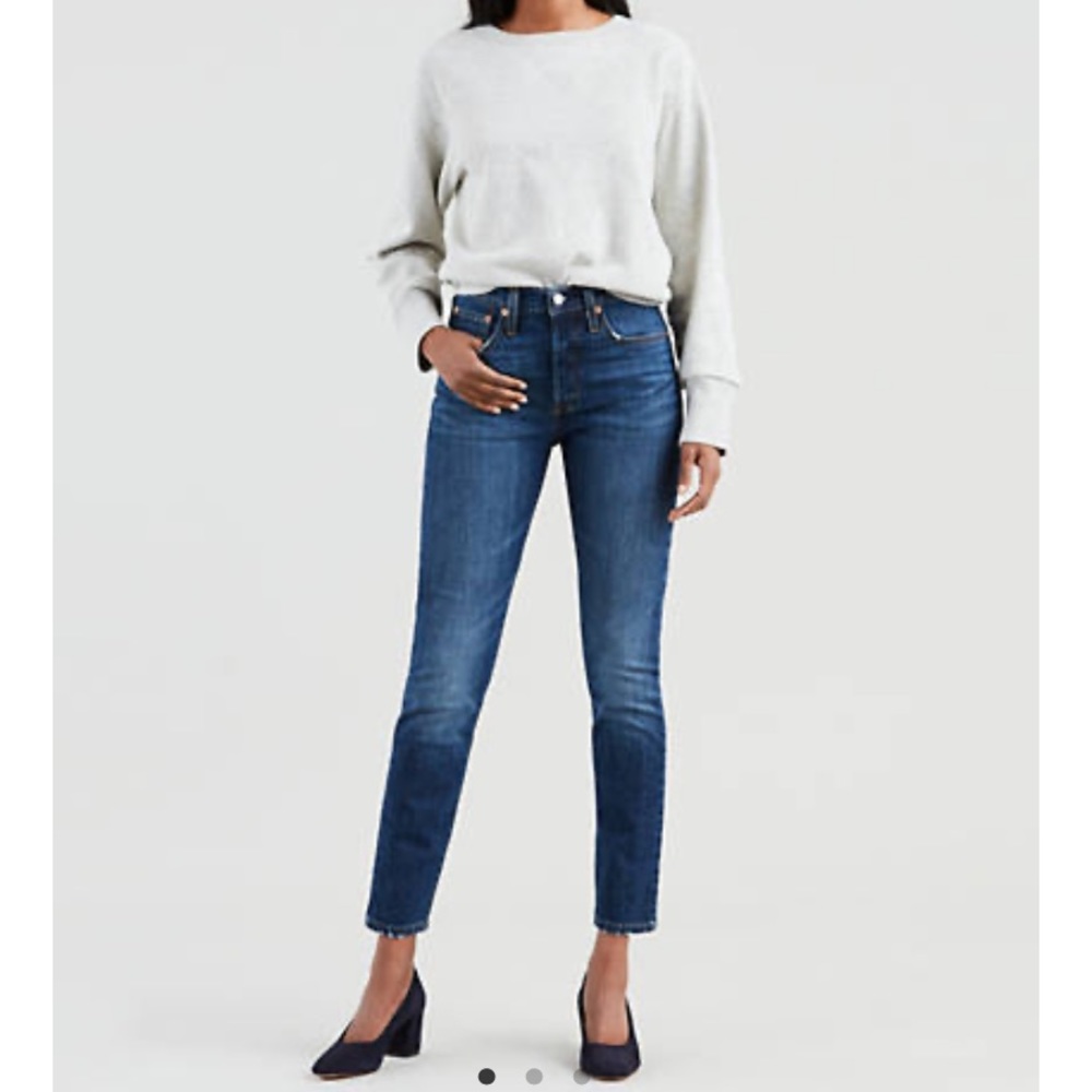 NWT Levi’s 501 skinny jeans - Neat Freak